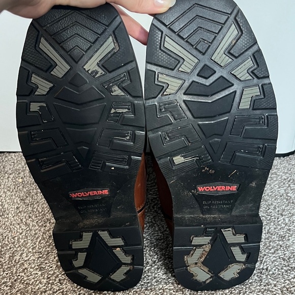 Wolverine Rancher Pull on Brown Leather Boots - Picture 16 of 16